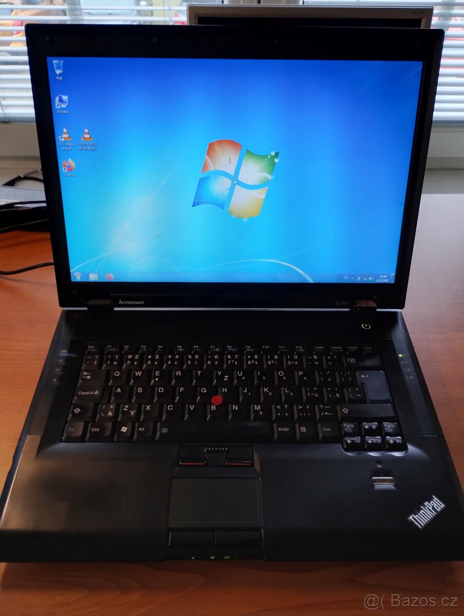 notebook Lenovo ThinkPad SL500 + zdroj a baterie (3hod) - 2