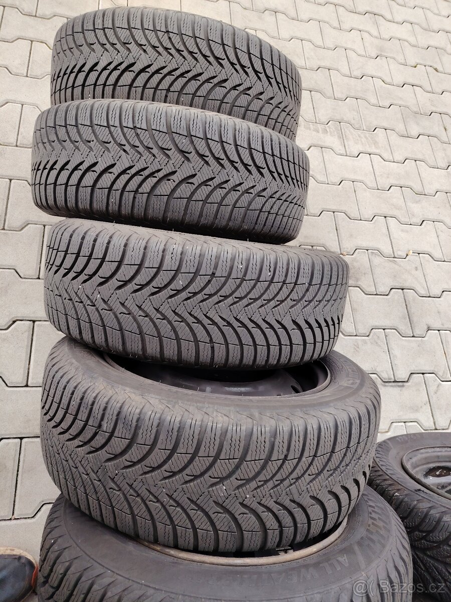 Citroen xsara zimní pneu Michelin 195/55 R15 - 2