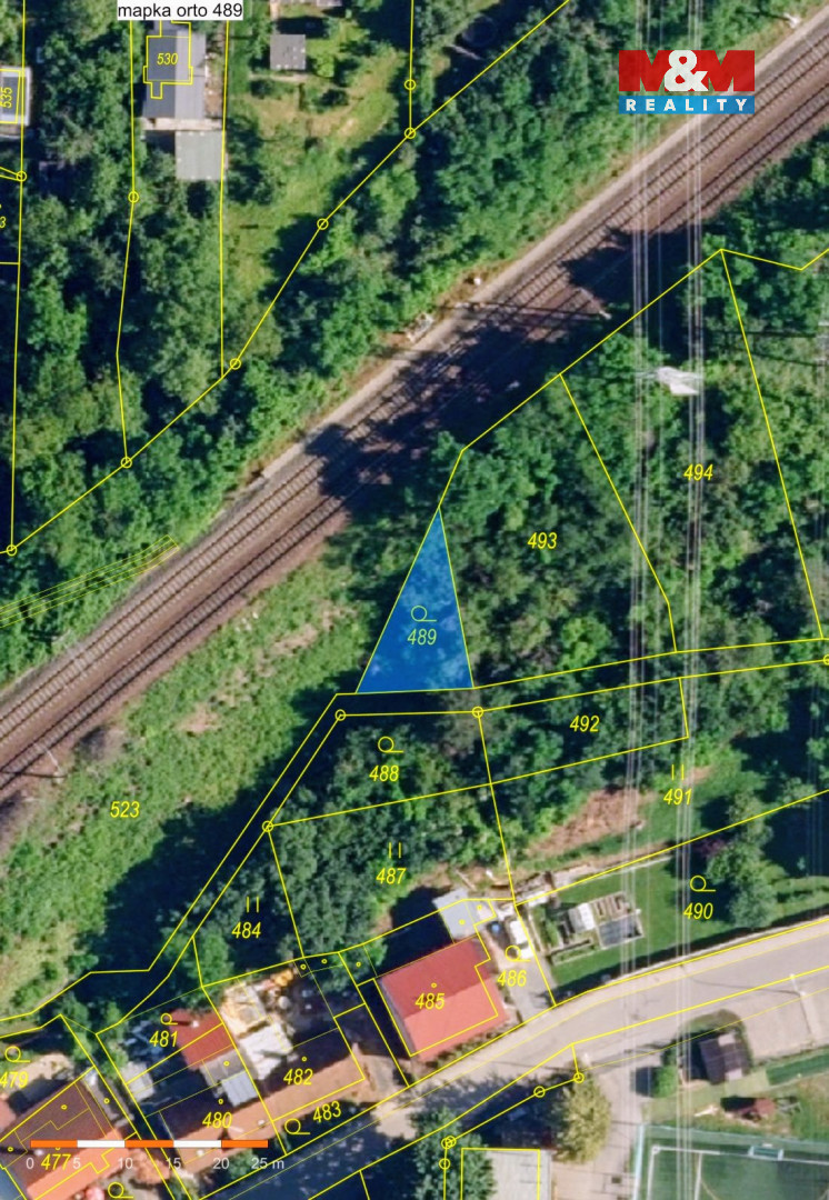 Prodej zahrady, 592 m², Brno - Obřany - 2