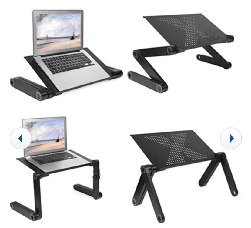 Skládací a polohovatelný stojan na notebook. - 2