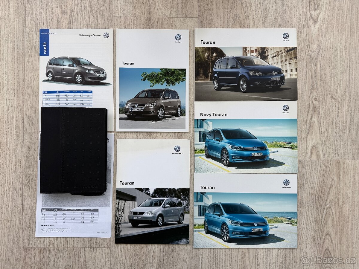 VW Sharan a VW Touran prospekty - 2