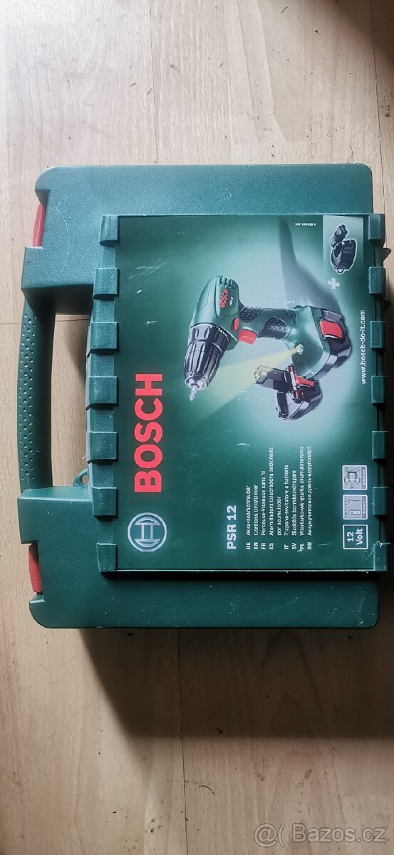 Aku šroubovák/vrtačka Bosch PSR 12V - 2