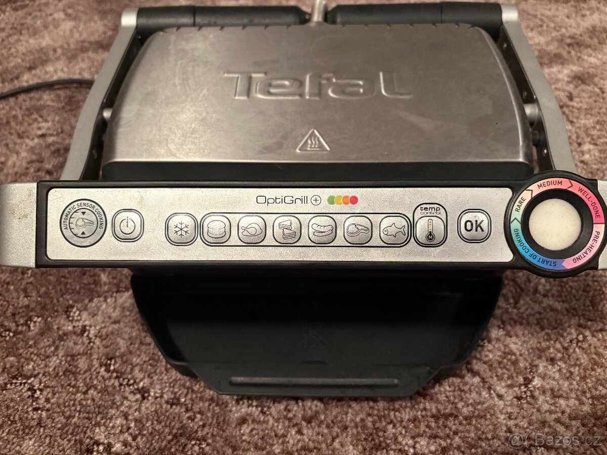 Elektrický gril - Tefal OptiGrill+ GC712D34 - 2