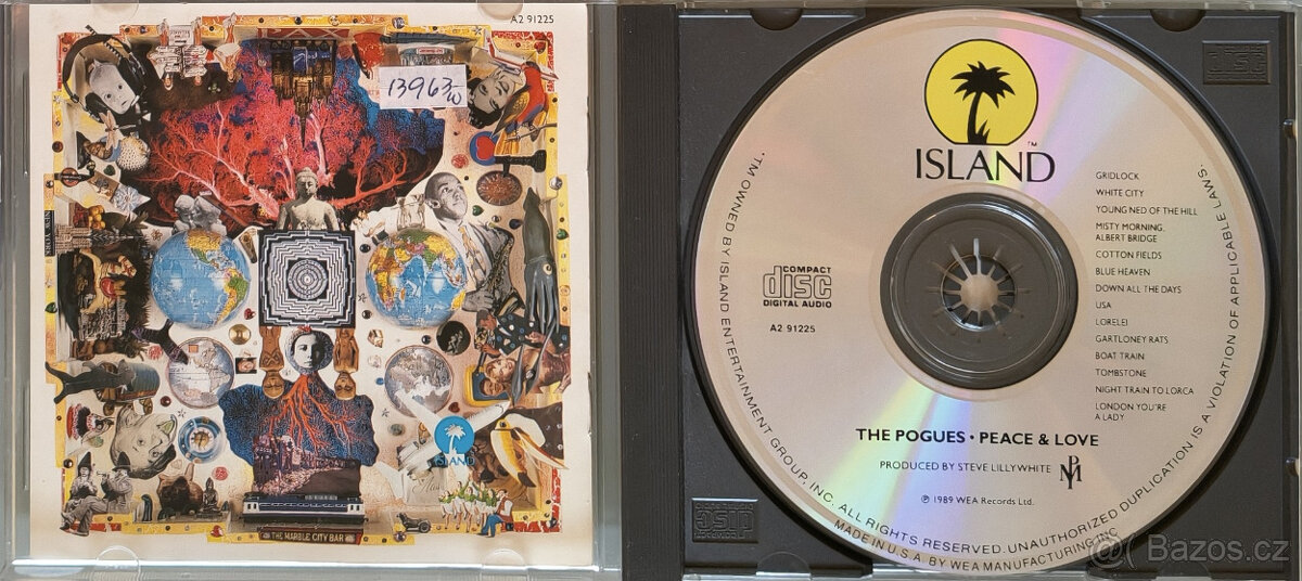 CD Pogues: Peace And Love / Hell's Ditch - 2