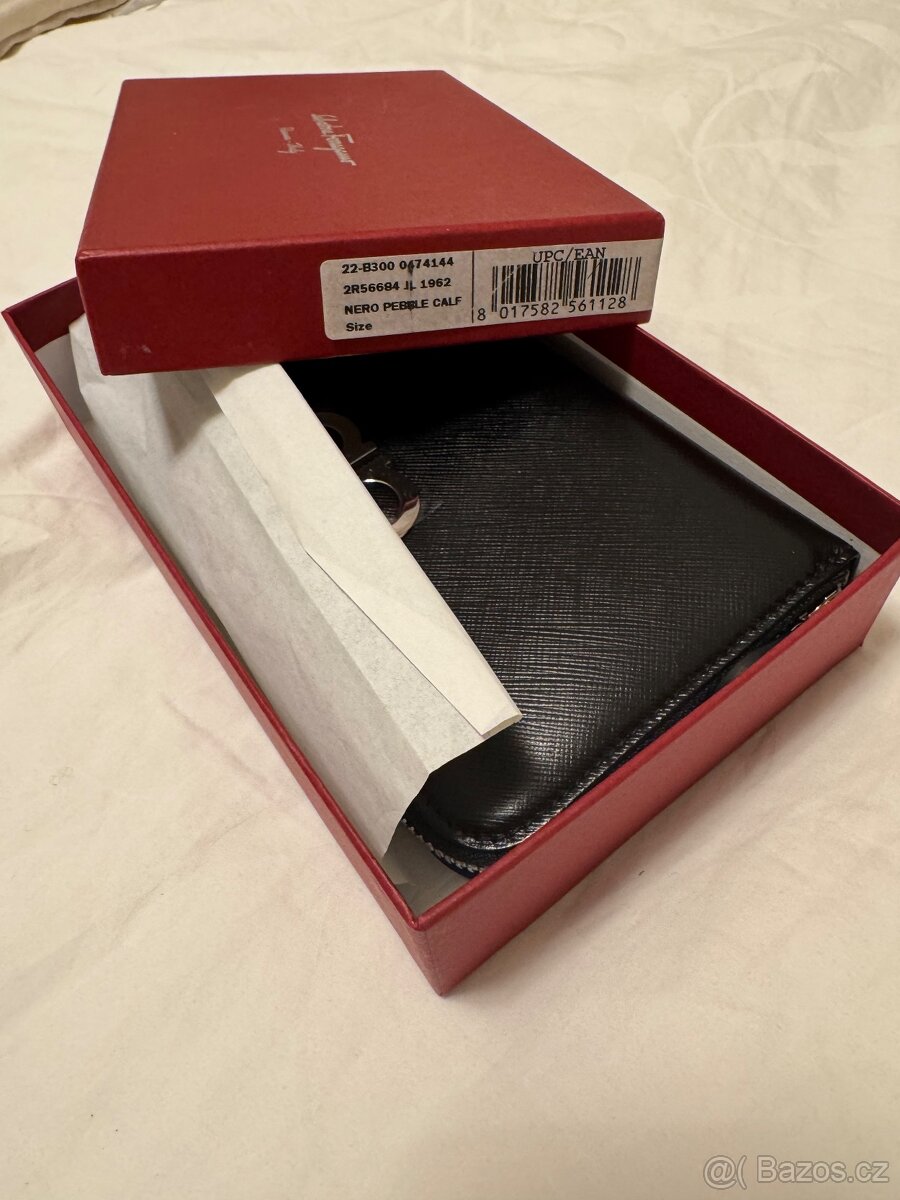 Peněženka Salvatore Ferragamo černá nová - 2