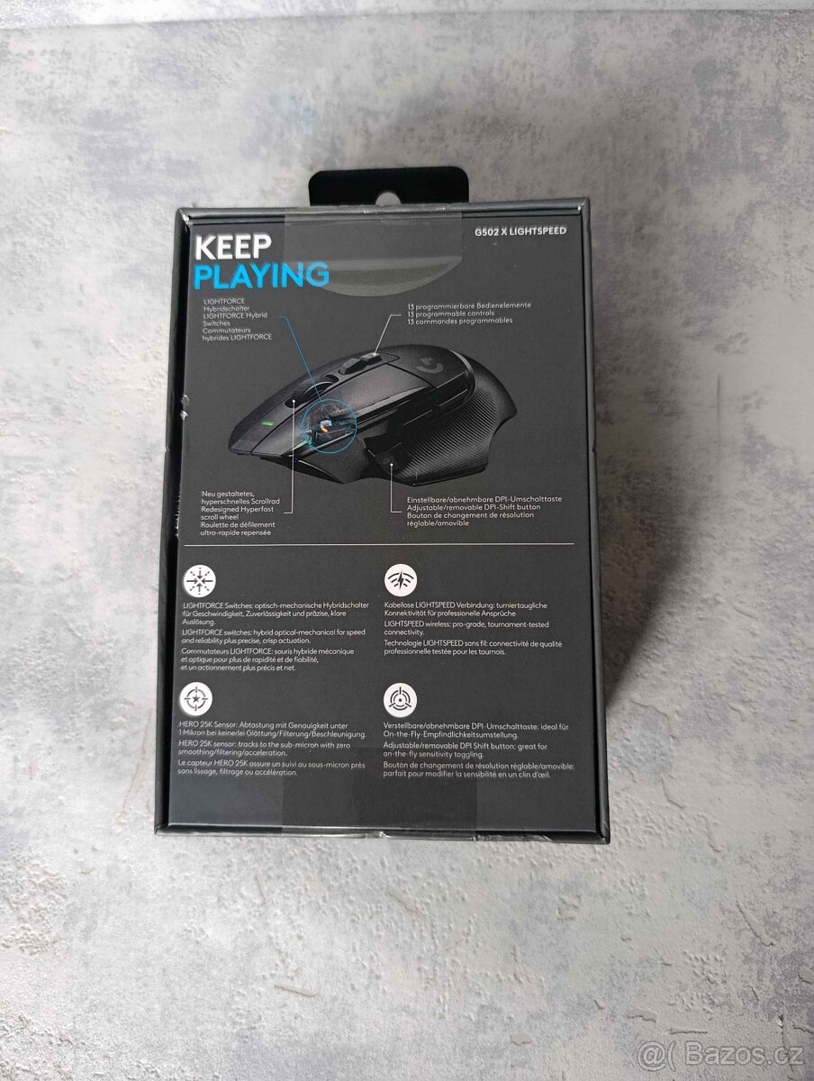 Logitech G502 X Lightspeed - 2