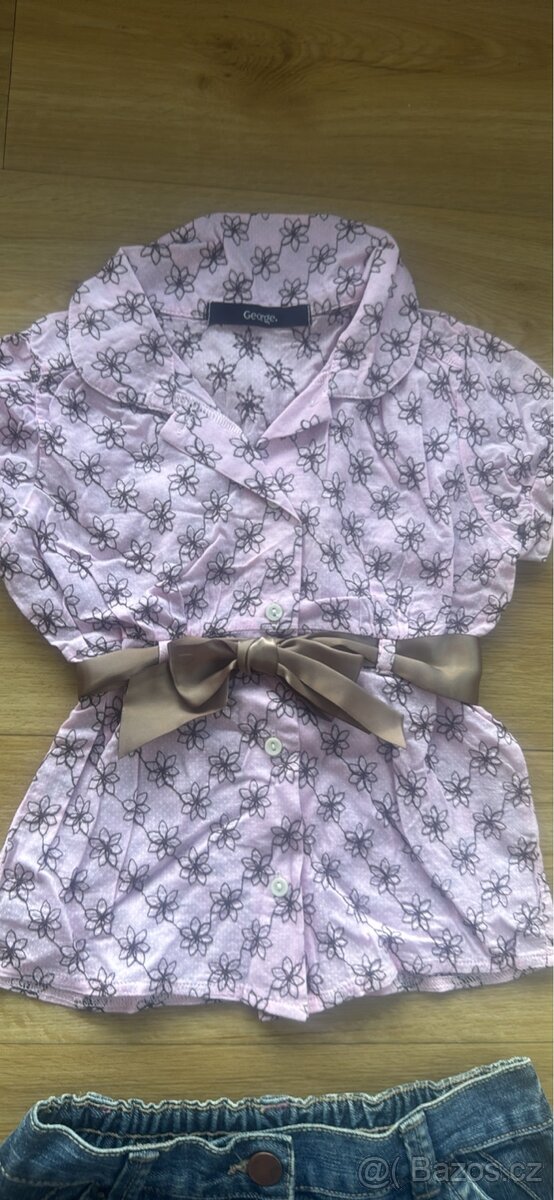 Kratasy + bluzicka zn. George, vel. 104-110 - 2