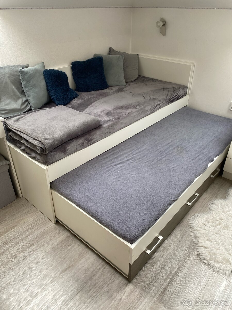 Rozkládací postel s úložným prostorem - 2