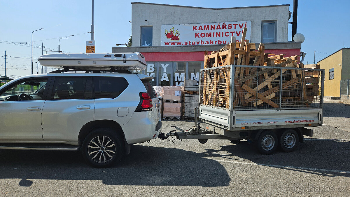 Dvounápravový sklopný vozík Vezeko - 2