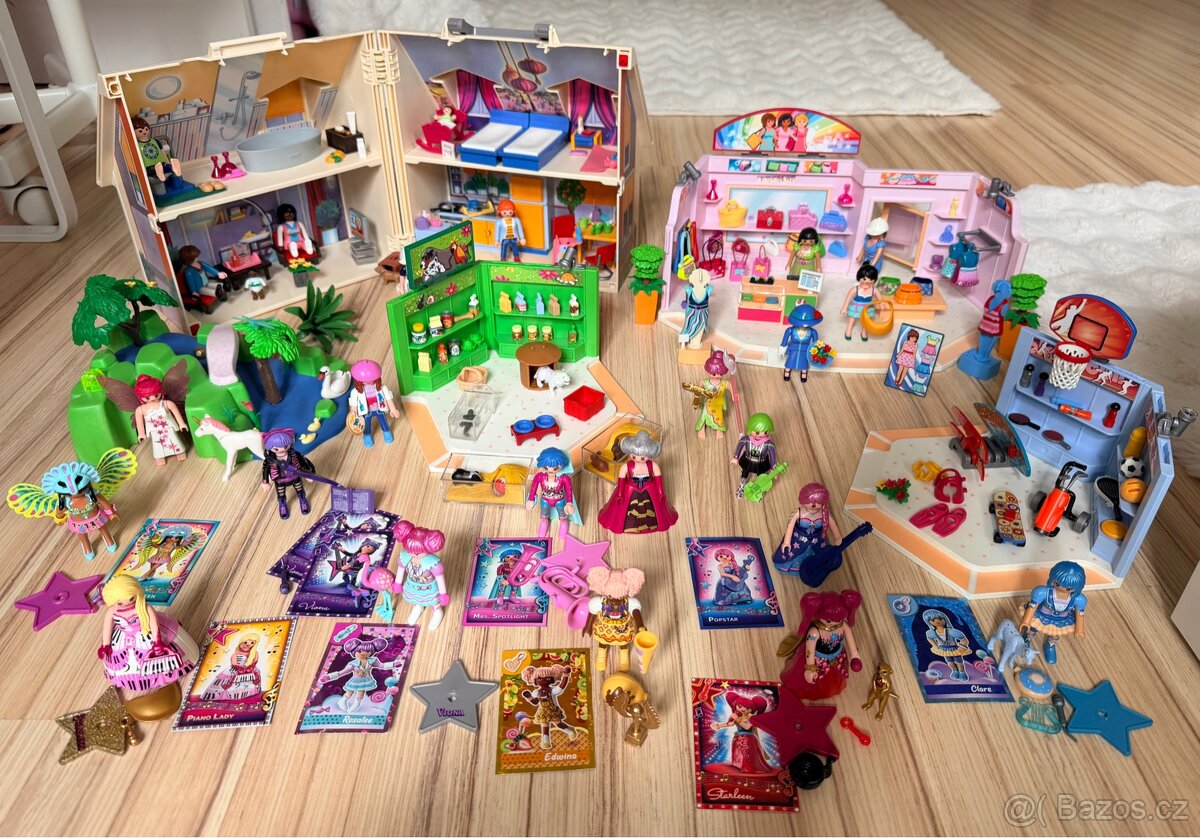 PLAYMOBIL-dům,nákupní centrum atd. - 2