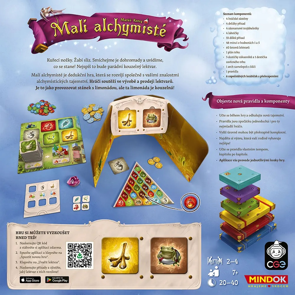 Malí Alchymisté - Stolní hra (NOVÁ) - 2