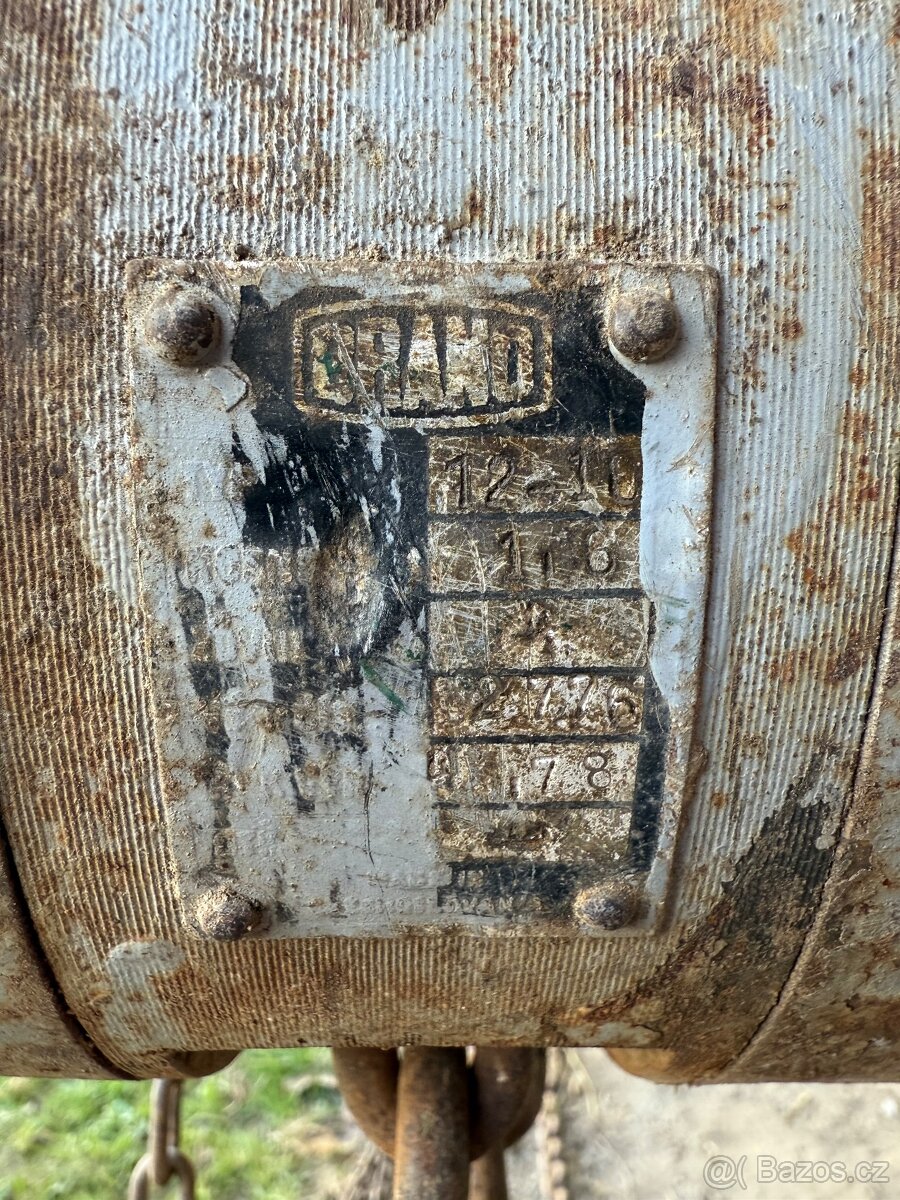 Brano, řetězový kladkostroj 1,6 t - 2