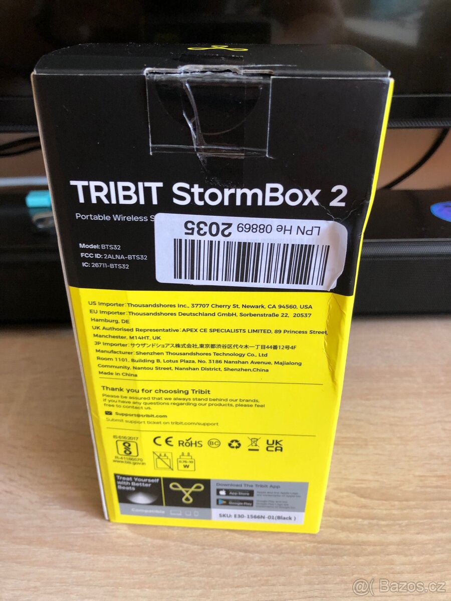 Bluetooth repro Tribit Stormbox 2 - 2