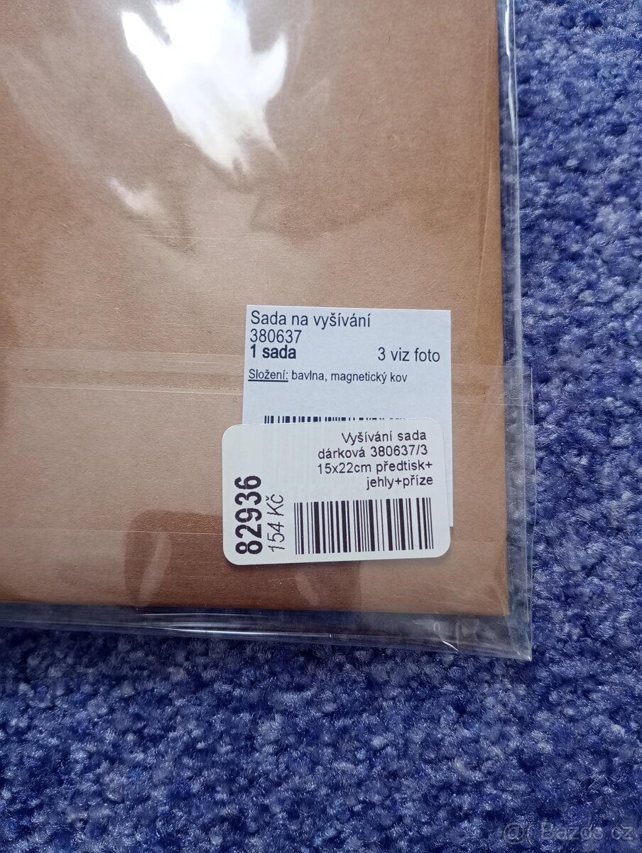 Sada na vyšívání - kytice - 2