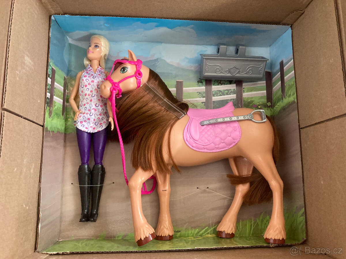Barbie, kůň, stáj Mattel - 2