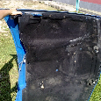 BMW e36 kapota modrá santorinblau II - 2