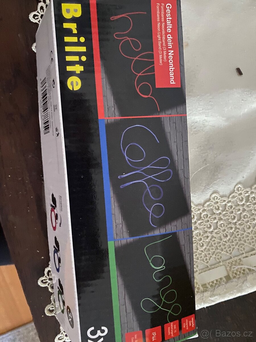 3 x LED neonová barevná sada - 2