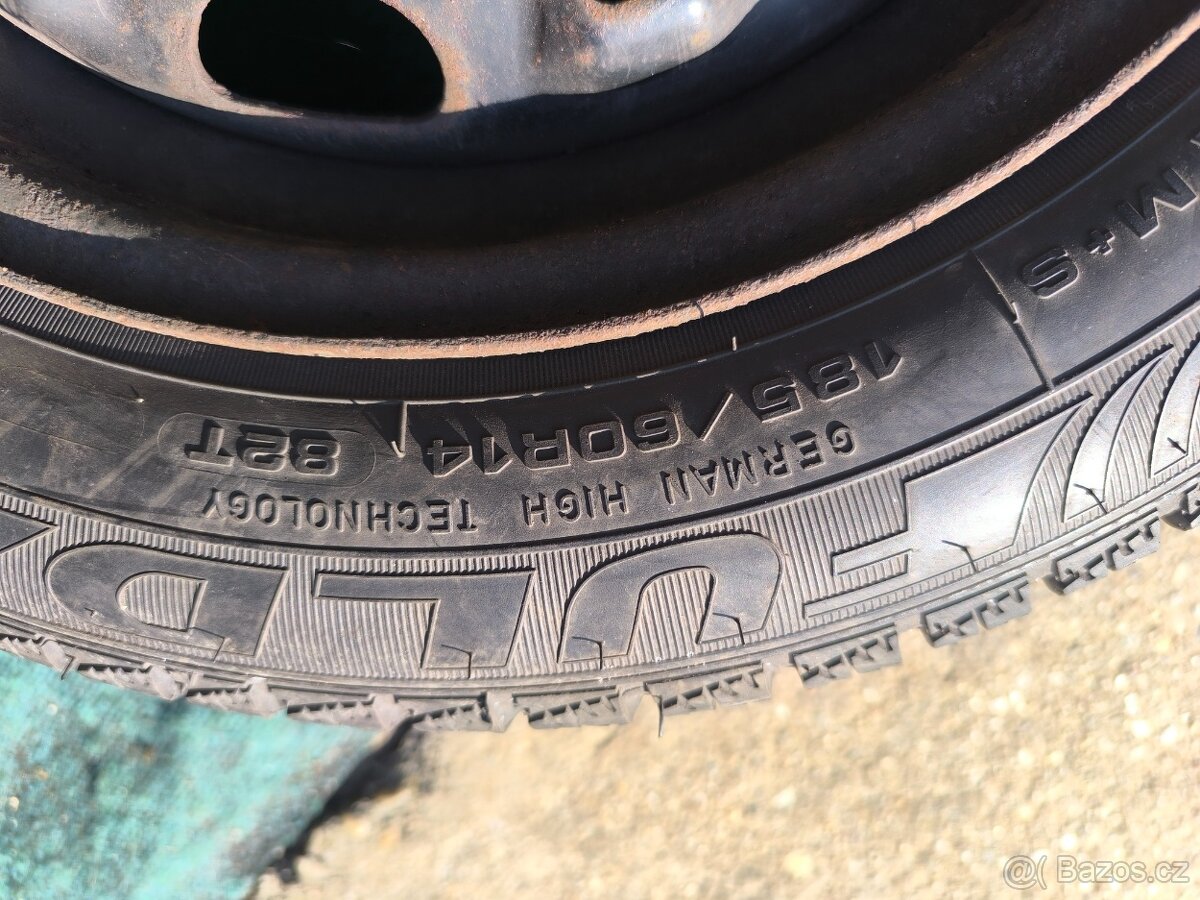 Kola 14" 185/60 R14, zimní, Škoda Fabia, VW -Polo, Seat Ibi - 2