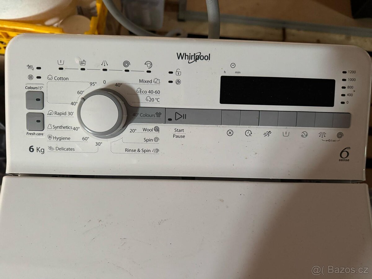 Pračka horem plněná 6kg - 2