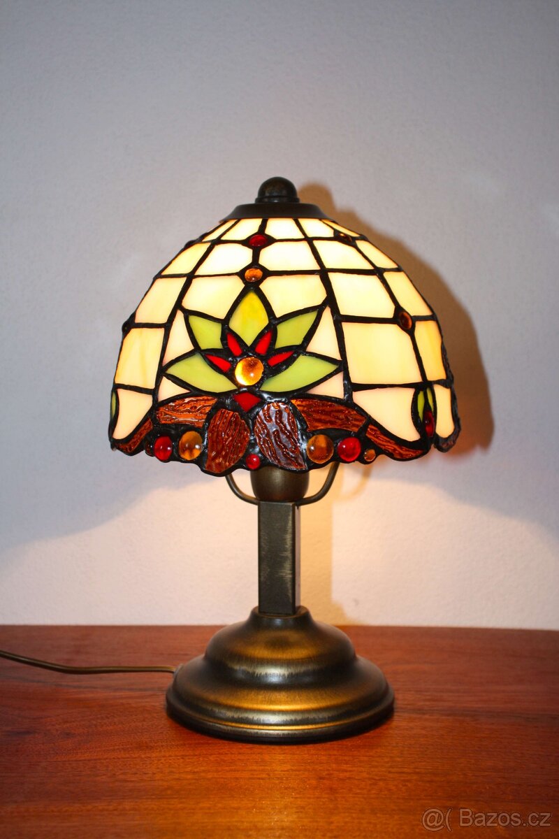 Stolní lampička Tiffany-nová - 2