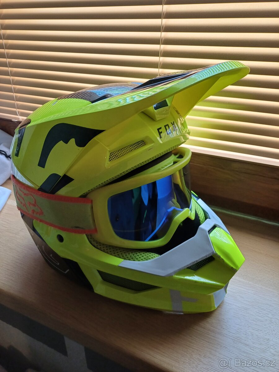 Fox helma+brýle - 2