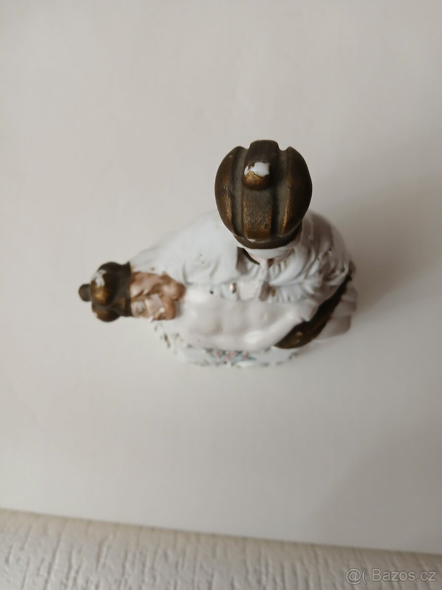 Pieta - starožitná soška - 2