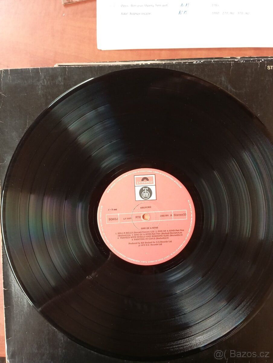 LP Bruford one of a kind - 2