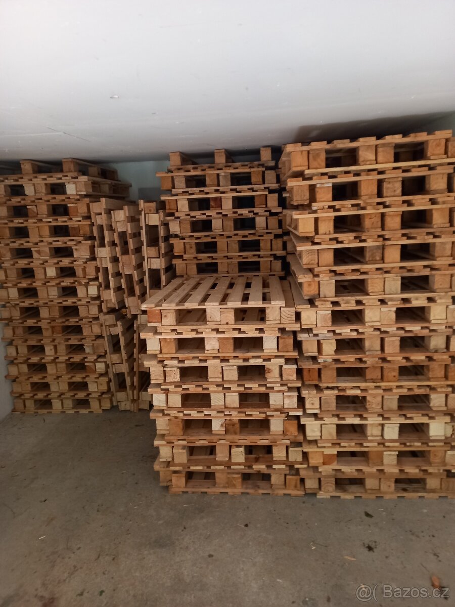 Palety 100/80 nové, celodřevěné - 2
