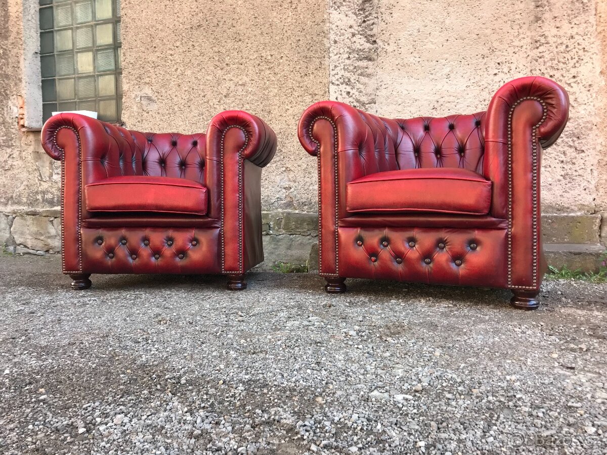 Chesterfield Anglický Originál - 2