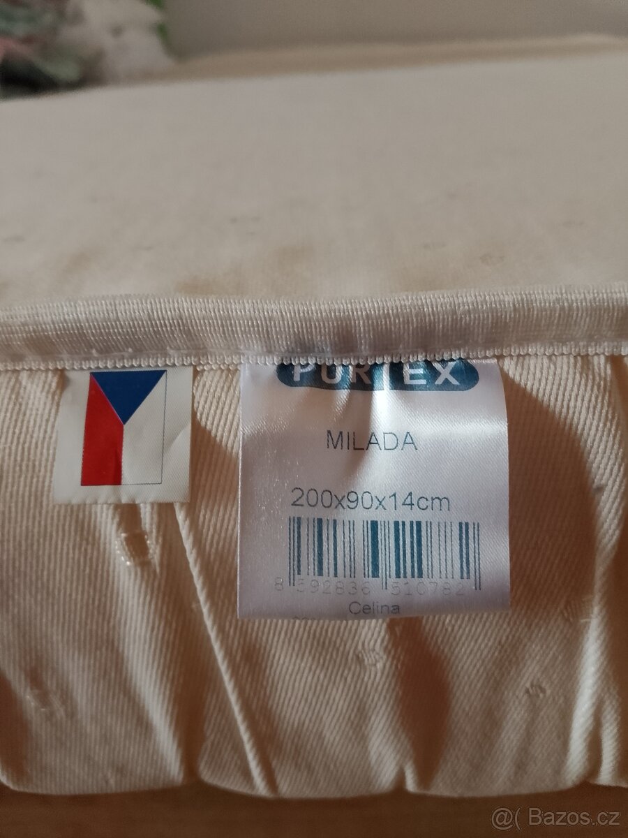 Matrace POREX Milada 200x90x14 2x - 2