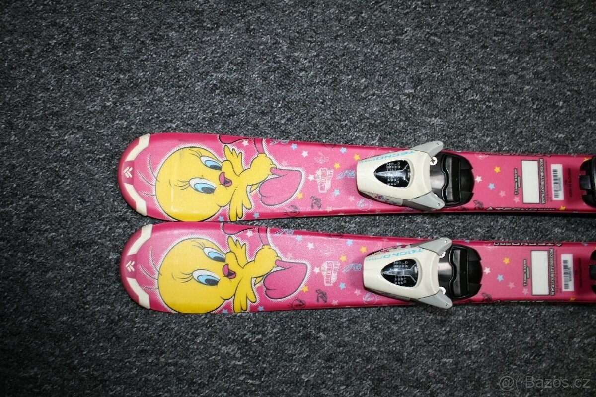 dievcenske lyže Tecno 80 cm , lyzaky dalbello - 2