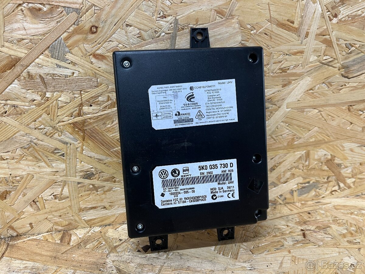 ŘÍDICÍ JEDNOTKA BLUETOOTH 5K0035730D - 2