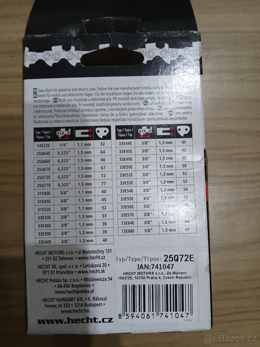 Pilový řetěz HECHT - 2