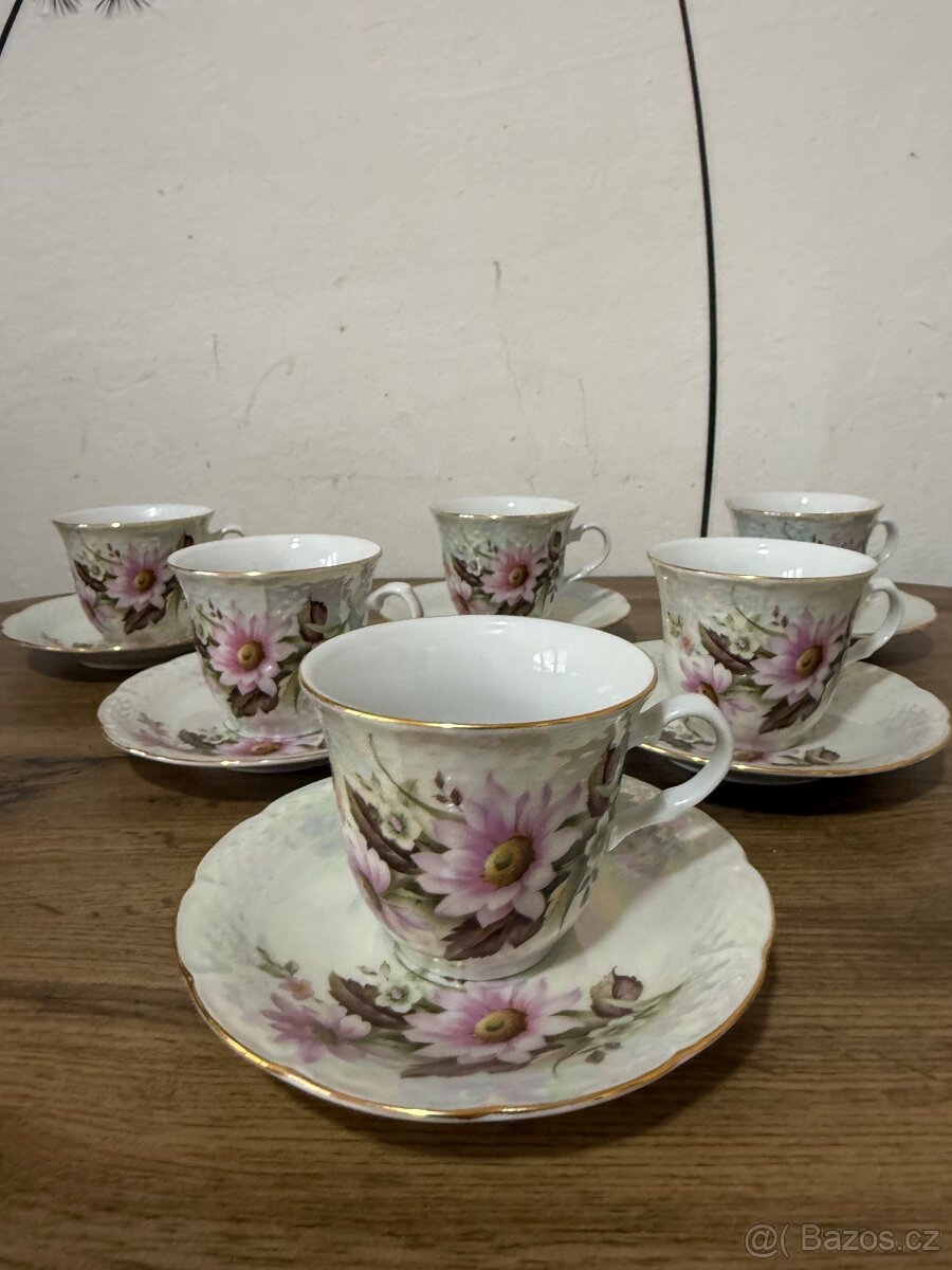 Hrníčky s podšálky - 2