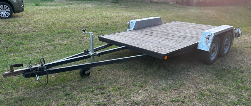 Dvouosý přívěsný vozík - 2