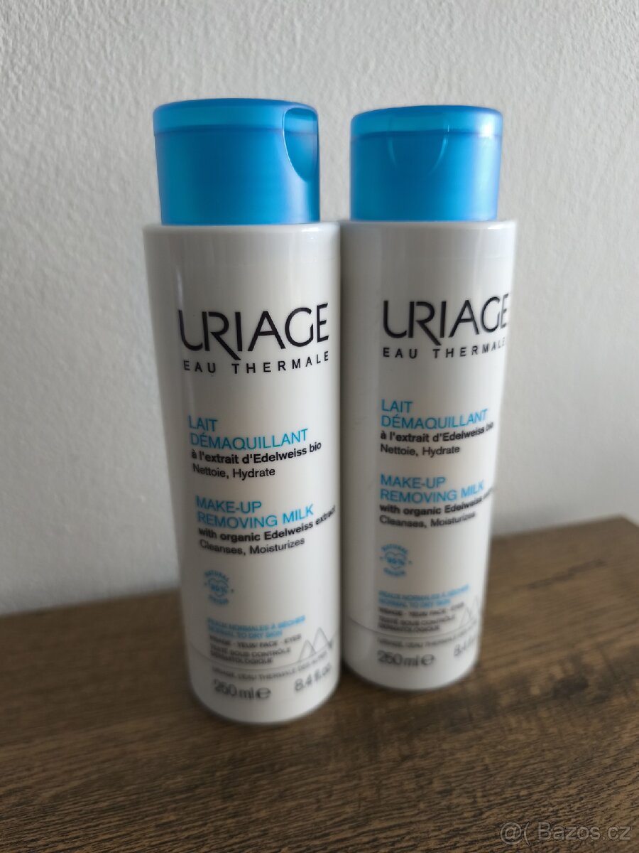 2 x odličovací mléko Uriage - 2