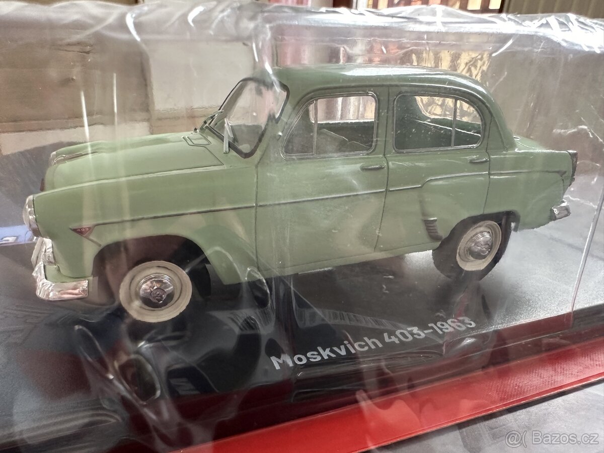 Prodám model Moskvich 403 z roku 1963 1:24 - 2