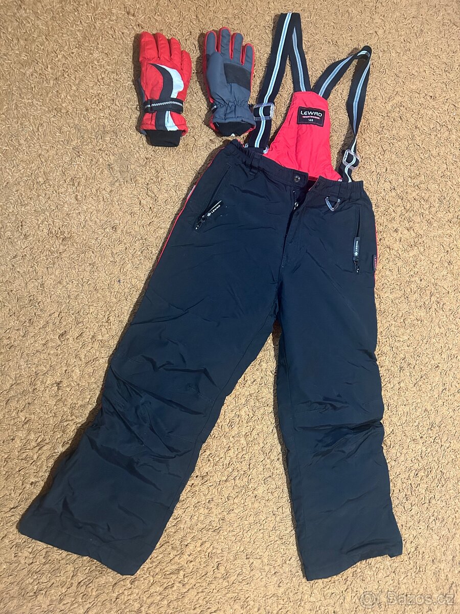 Lyžařské kalhoty velikost 146 - 2