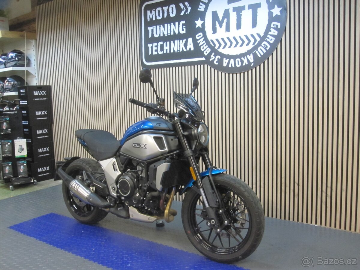 CFMOTO 700CL-X Heritage (modrý) - 2