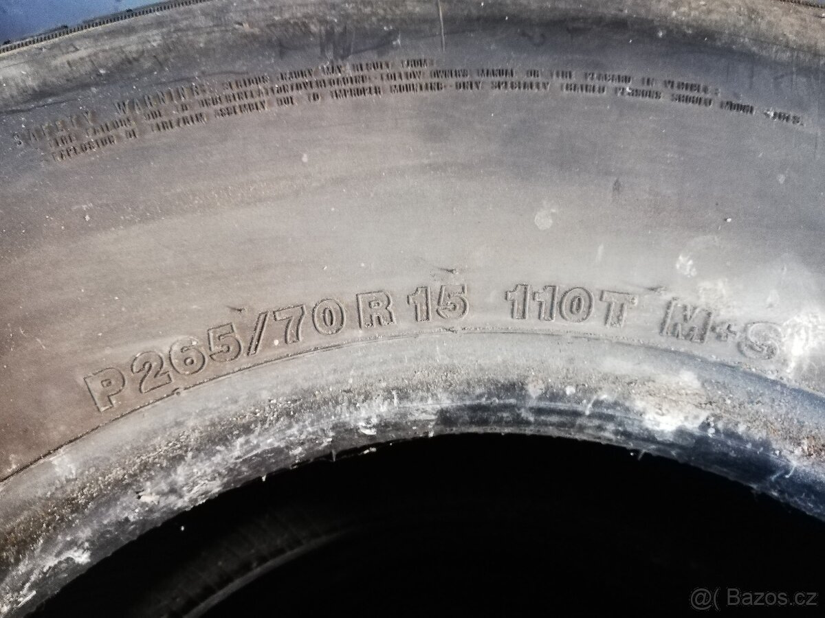 265/70 r15 M+S Kumho - 2