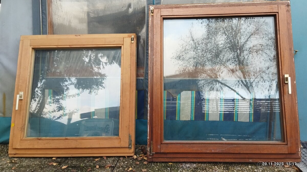 Dřevěná okna, dvojsklo - 2