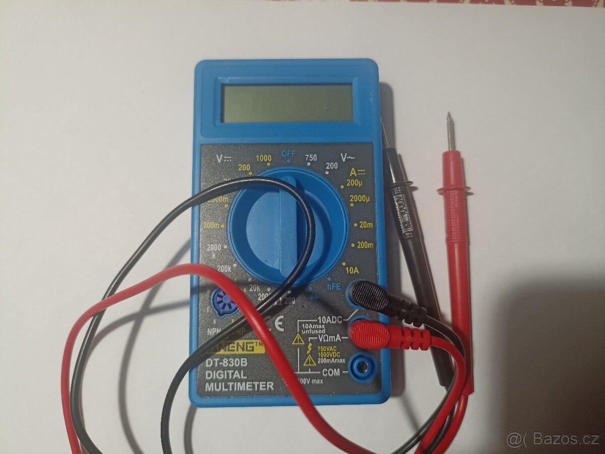 Digitální multimetr AC/DC NOVÝ - 2
