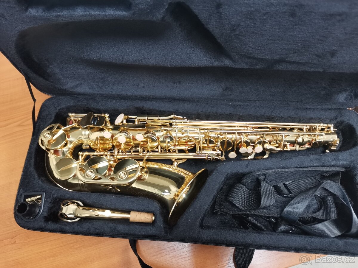 Alt saxofon Belcanto - zlatý lak s pouzdrem - 2
