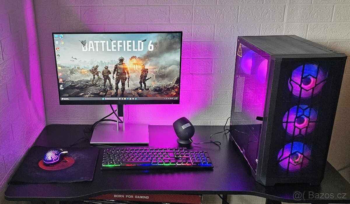Herní Počítač se Zárukou -Windows 11-Battlefield 6 - Wi-Fi 6 - 2