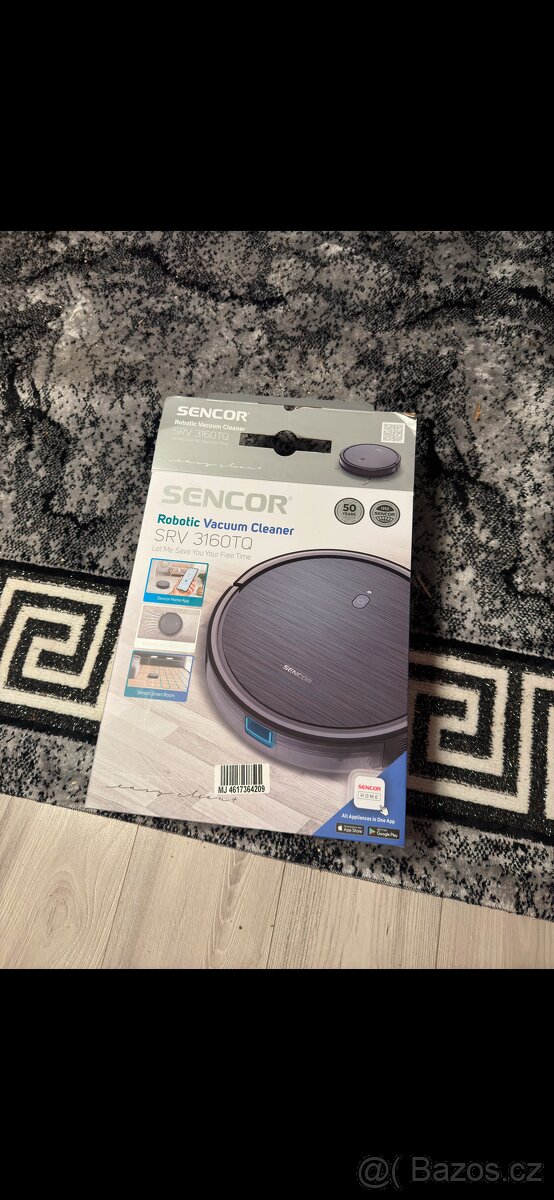 Robotický vysavač sencor srv 3160tq s bleskovou výměnou - 2