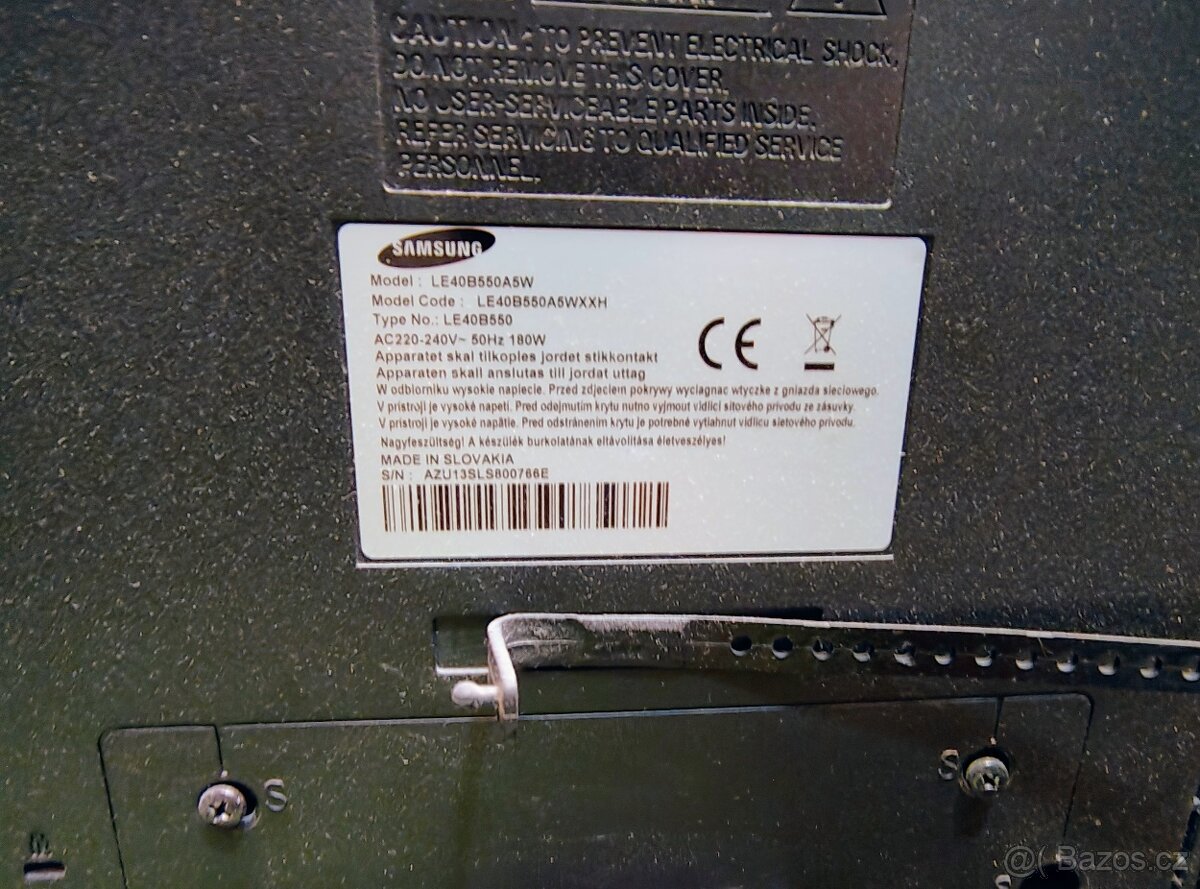 TV Samsung 40" FullHD, plně funkční s DO - 2