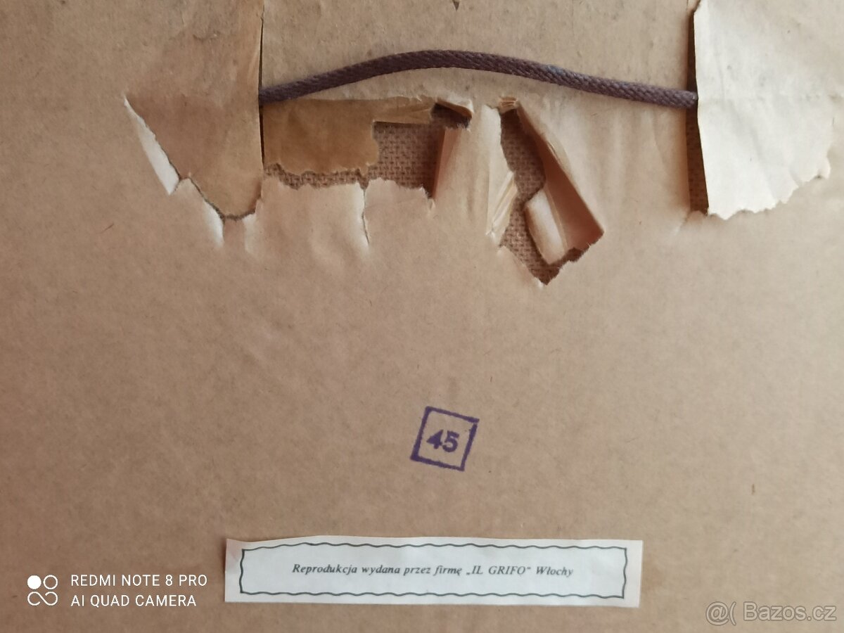 obrazy reprodukce s rámem komplet - 2