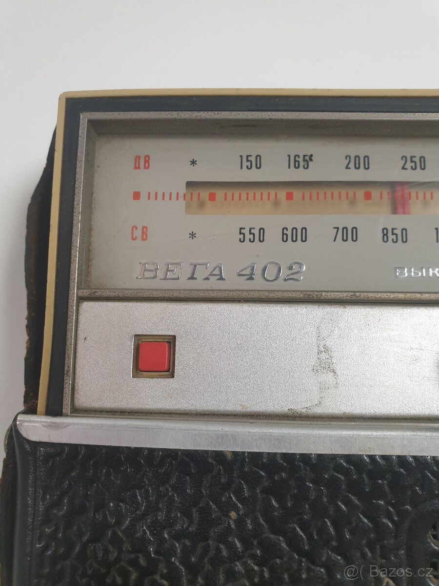 Rádio VEGA 402 výroba SSSR - 2