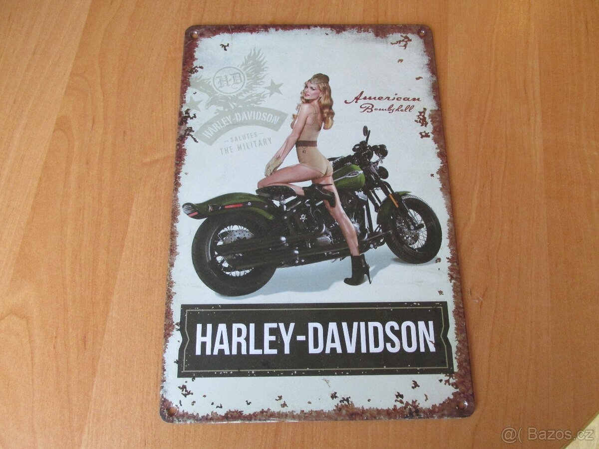 Cedule Jack Daniels, Harley - Davidson - 2