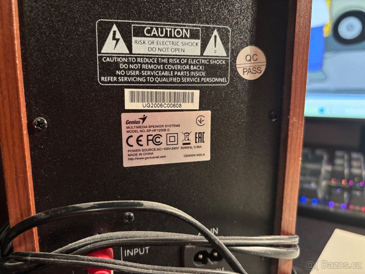 Reproduktory k počítači Genius 40W. - 2